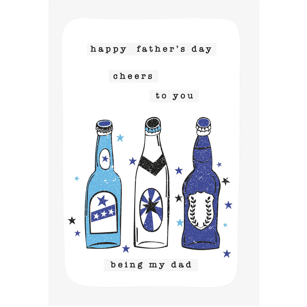 Happy Fathers day Beer Bottles